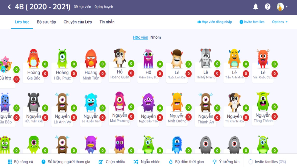 Hiện tại chức năng xóa lớp học trên ClassDojo chưa được hỗ trợ cho người dùng