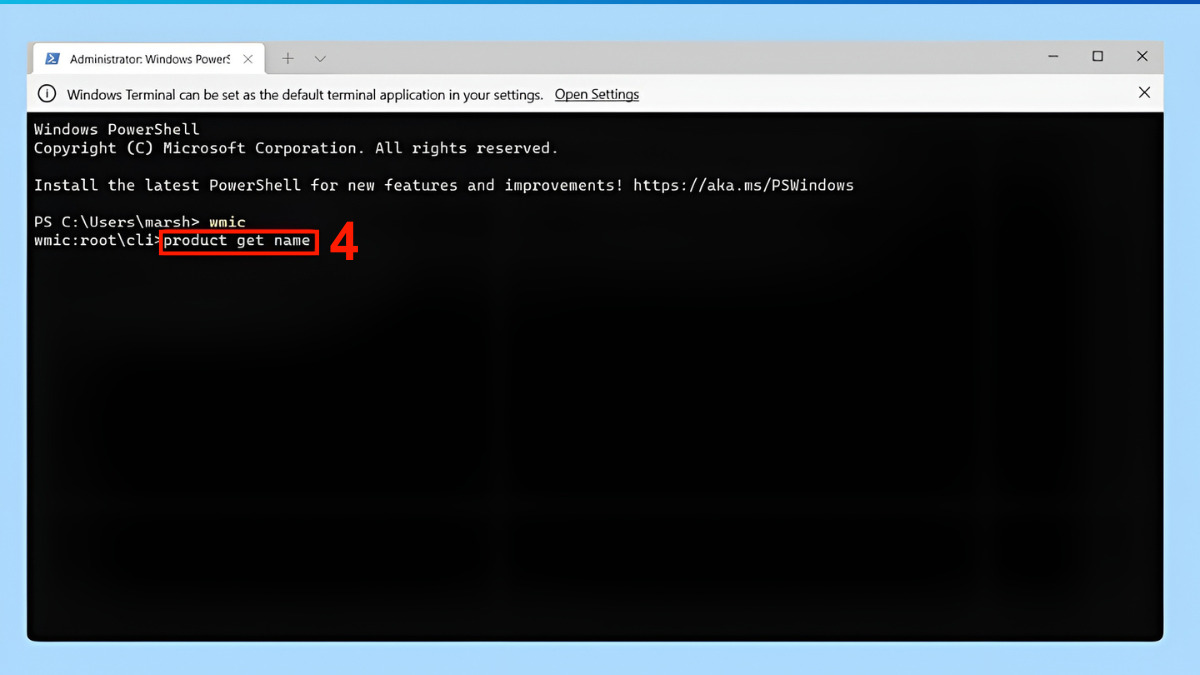 Xóa ứng dụng bằng Command Prompt bước 3