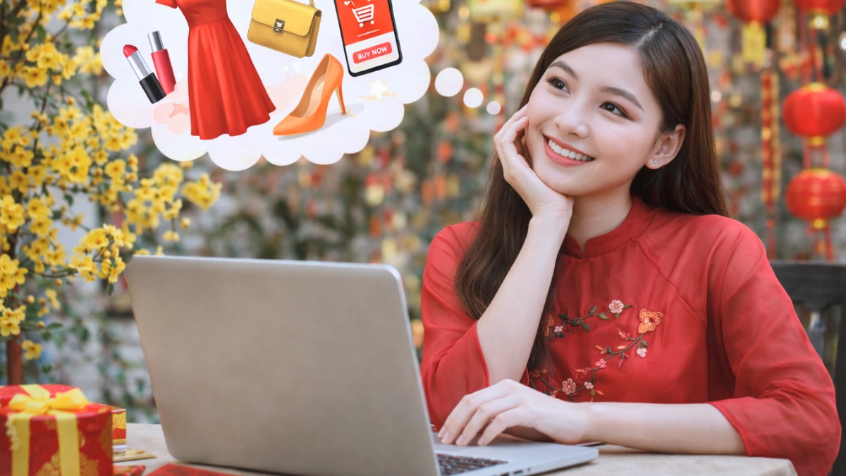 Mua sắm Online và thương mại điện tử bùng nổ dịp Tết