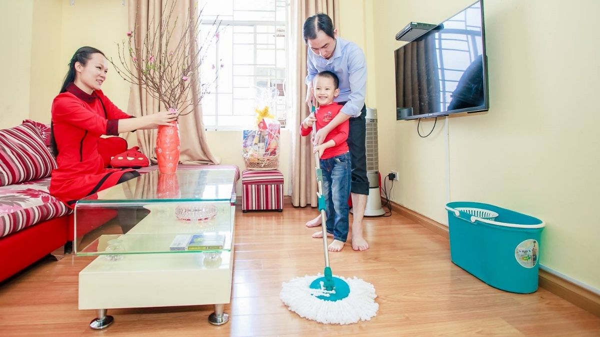 Theo văn hóa Á Đông việc dọn dẹp, sắp xếp nhà cửa ngăn nắp giúp gạt bỏ vận xui cũ