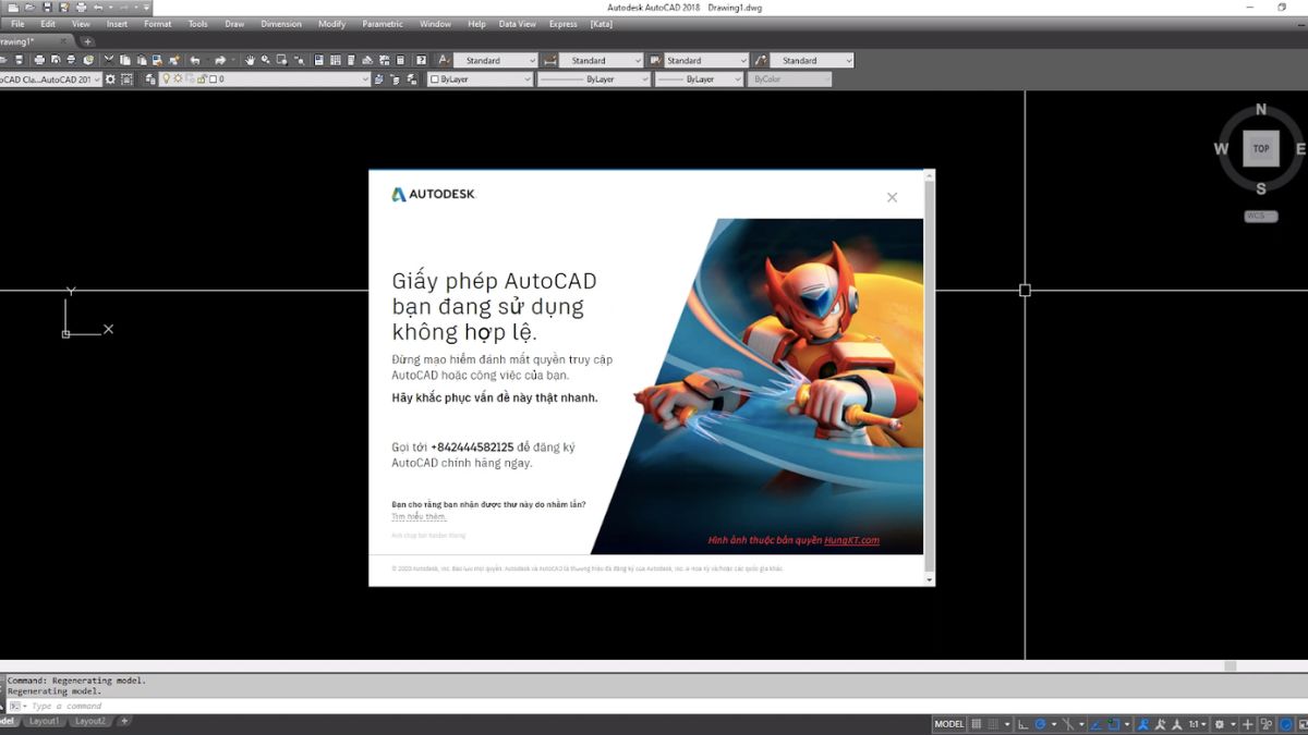 Cách sửa lỗi "You no longer have access to AutoCAD"