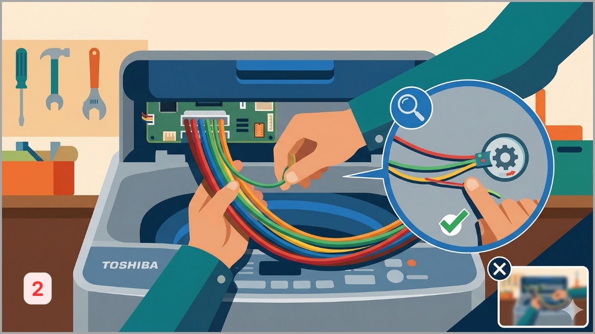 Dò dọc theo đường cáp bó