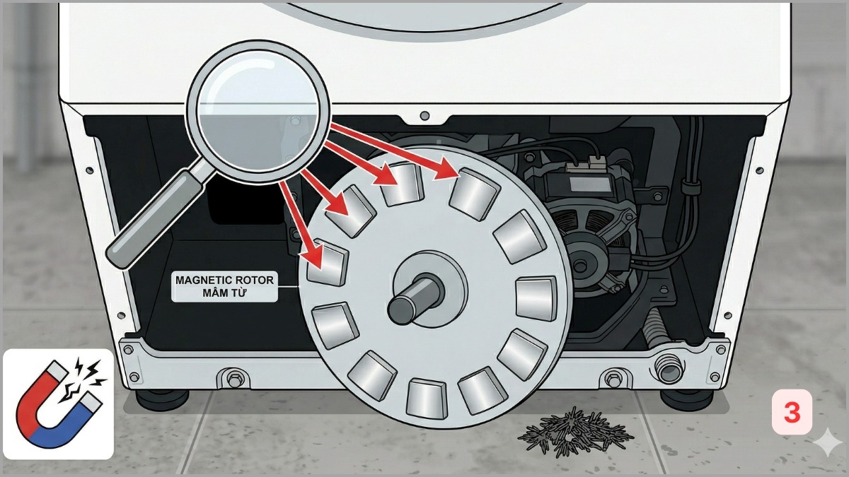 Kiểm tra đĩa từ có bị nứt, vỡ