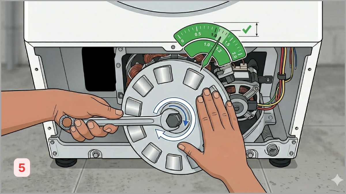 Căn chỉnh đĩa từ nằm sát cảm biến