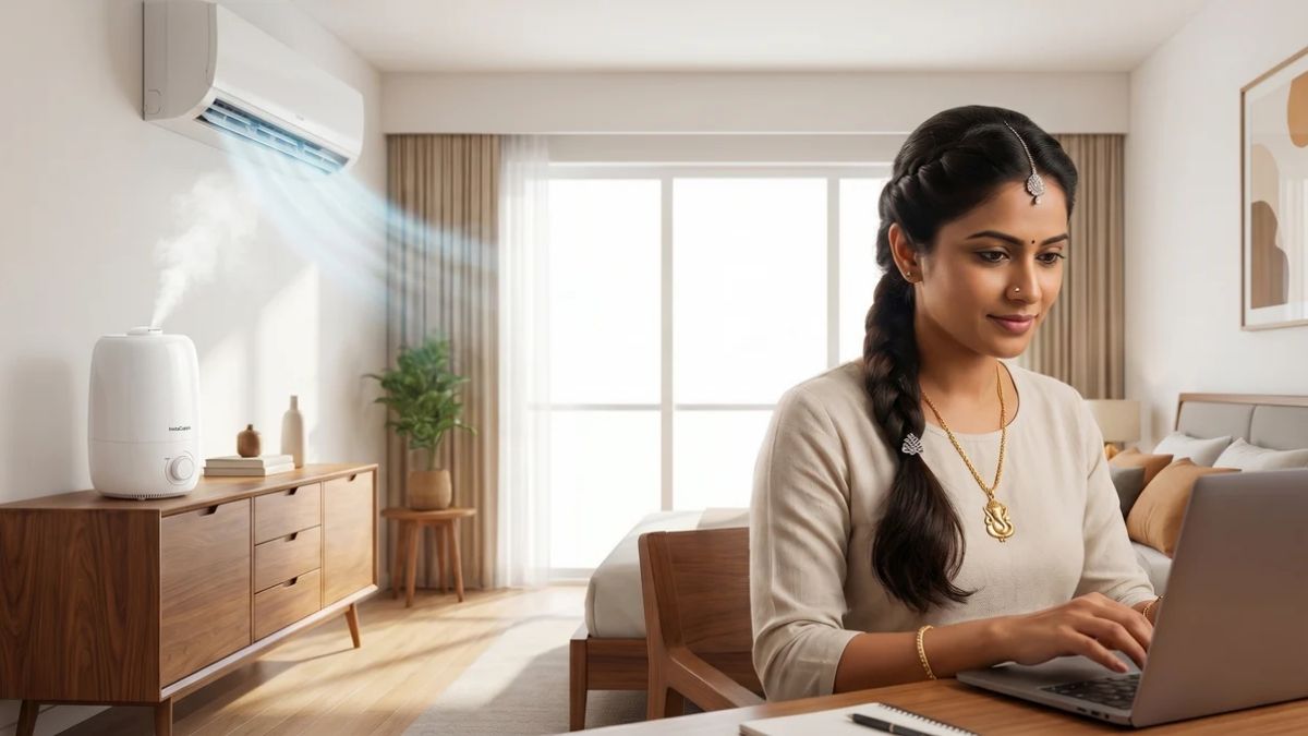 Để chậu nước trong phòng điều hòa có tốt không?
