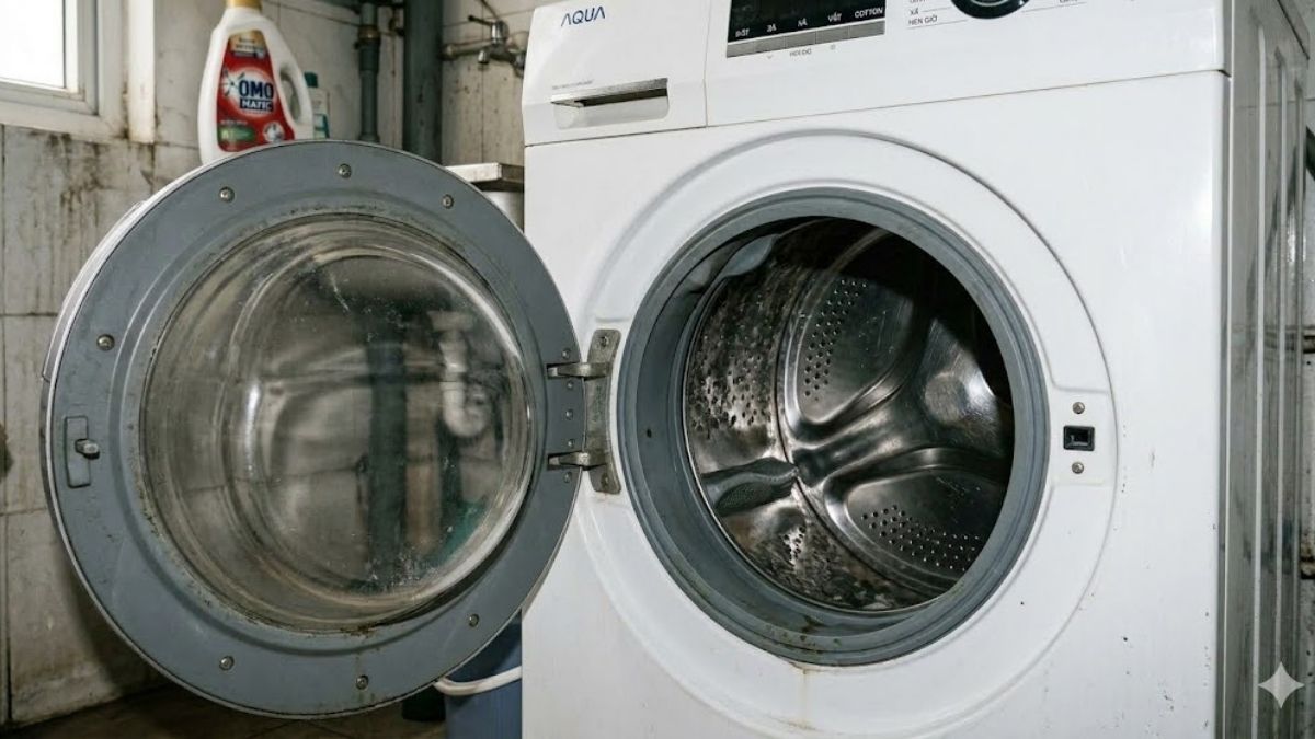 Để quần áo trong máy giặt qua đêm có sao không?