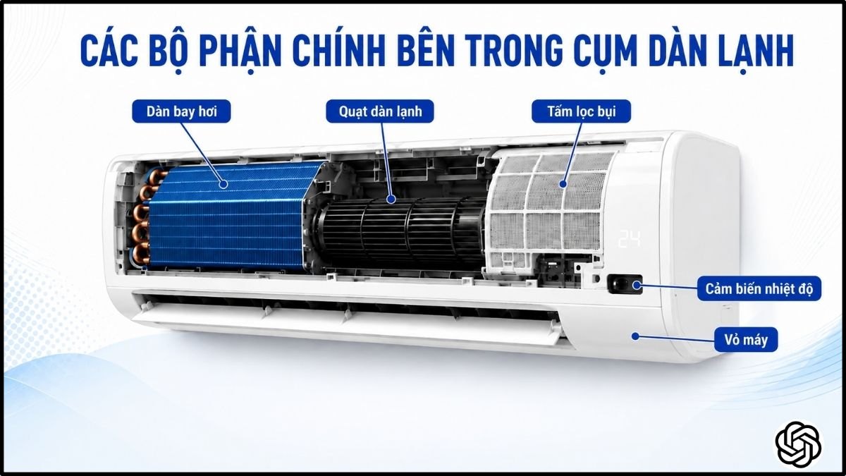 Cấu tạo điều hòa cục bộ