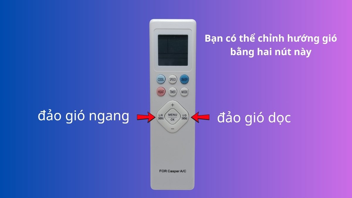 Tính năng hỗ trợ làm mát tối ưu trên điều hòa Casper