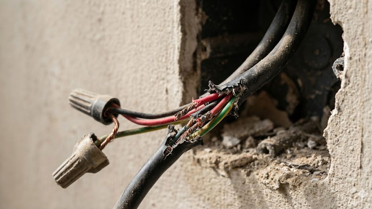 Dây điện nguồn bị đứt, hở hoặc tiếp xúc lỏng