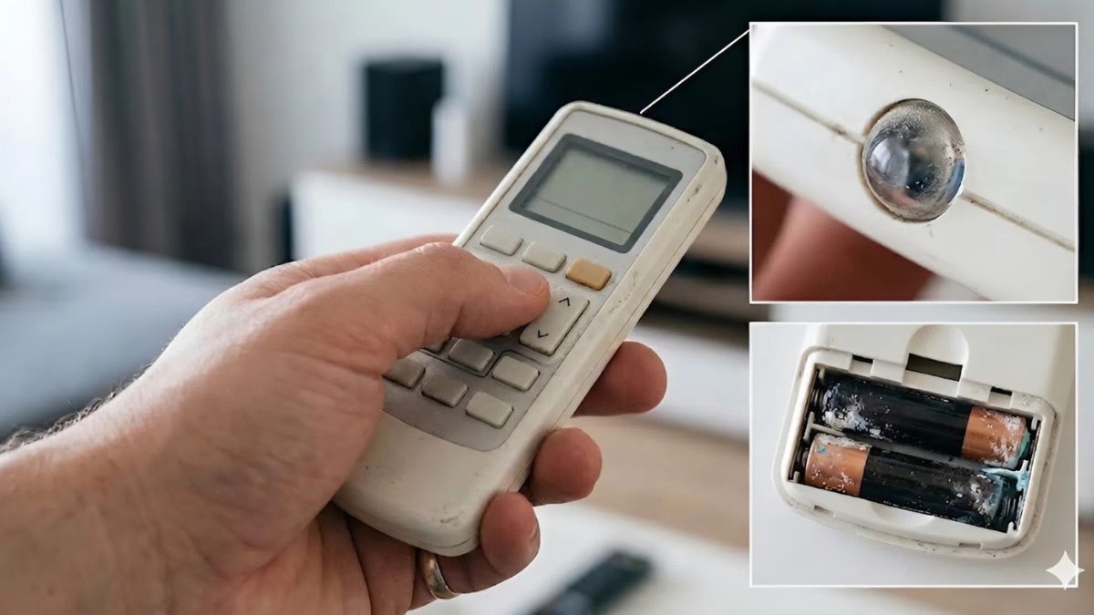 Nguyên nhân từ remote và mắt nhận tín hiệu