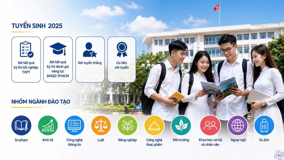 Tổng quan tuyển sinh Trường Đại học An Giang 2025