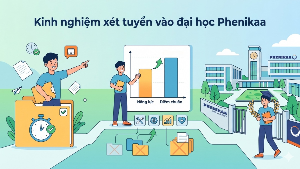 Kinh nghiệm xét tuyển vào Đại học Phenikaa
