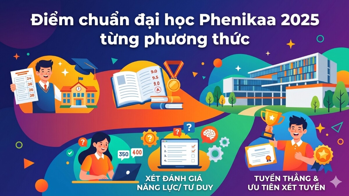 PKA - Điểm chuẩn Đại học Phenikaa 2025