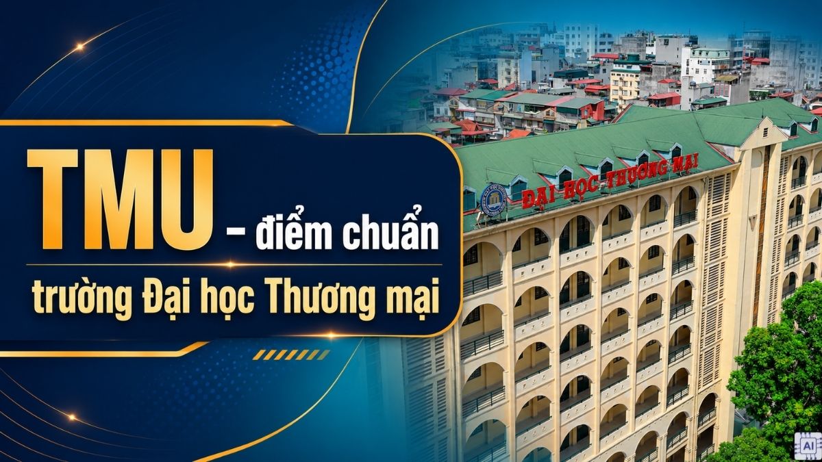 TMU - điểm chuẩn trường đại học thương mại 2026