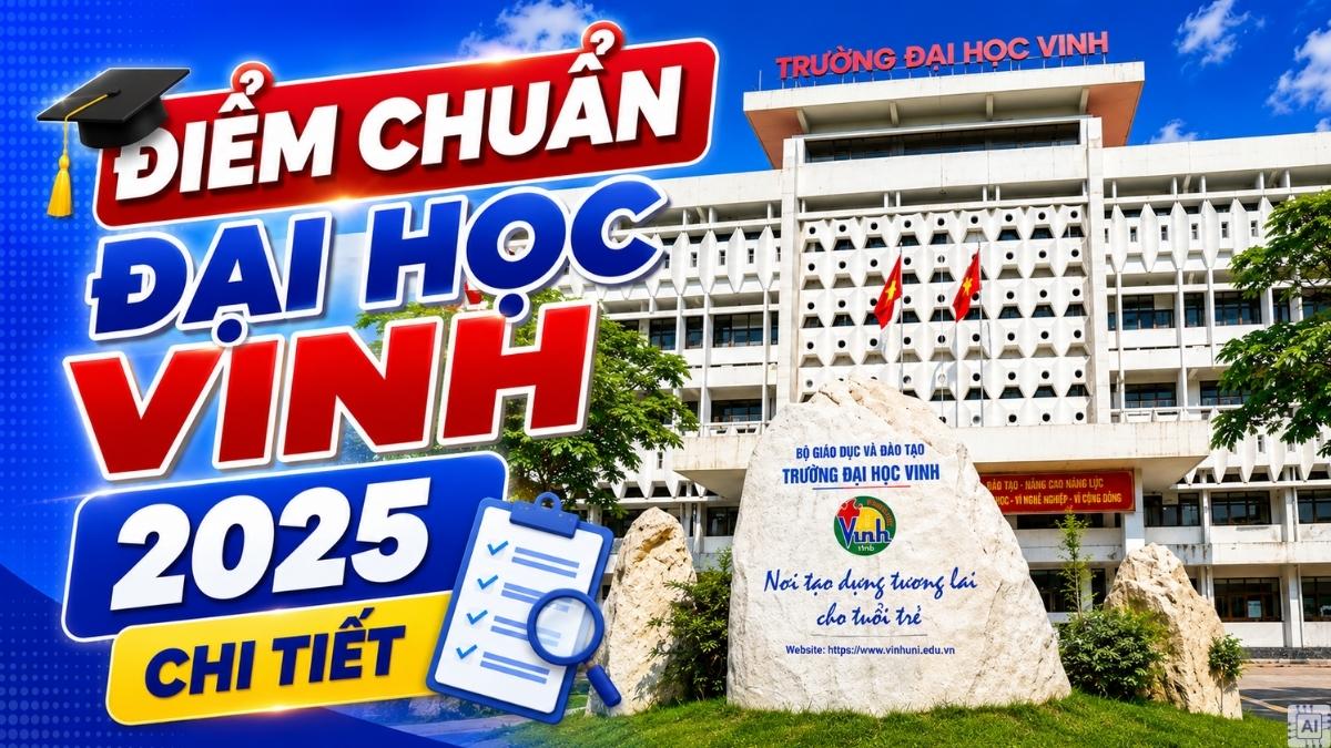 TDV - Điểm chuẩn Trường Đại học Vinh 2025