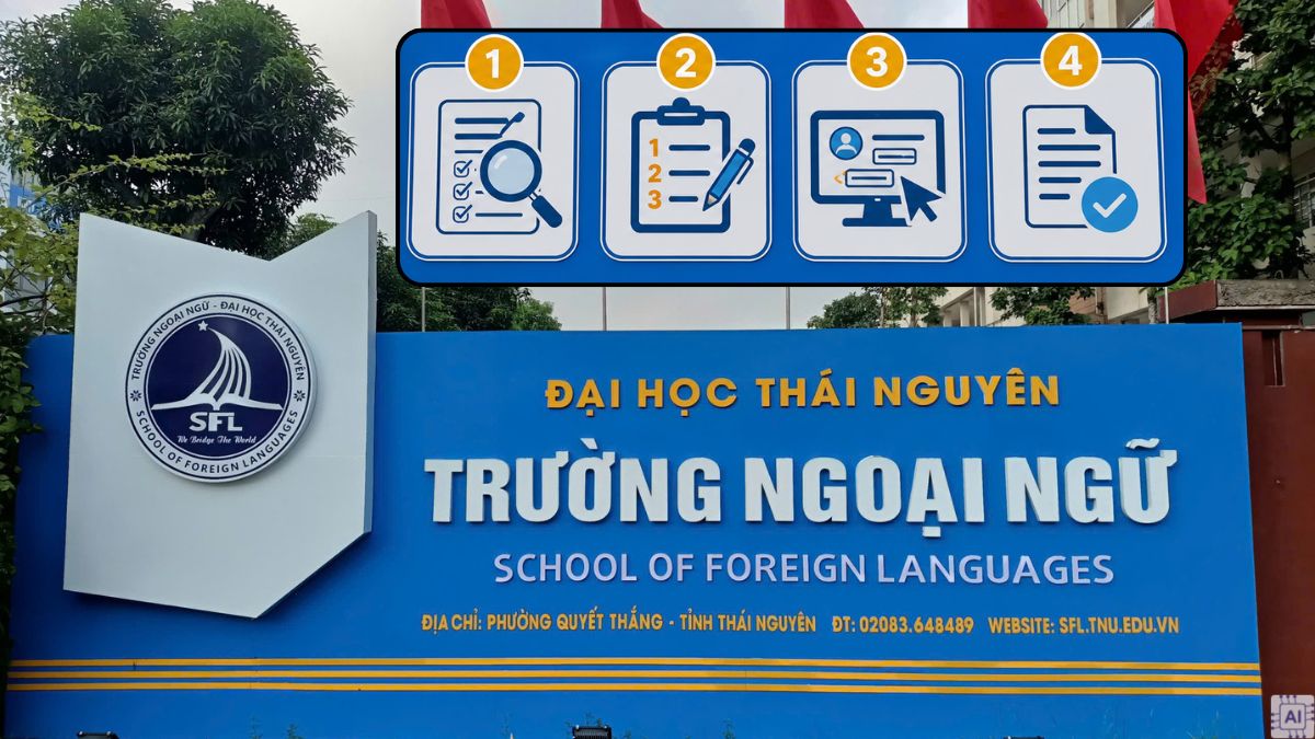 Kinh nghiệm đăng ký xét tuyển vào Trường Ngoại ngữ - Đại học Thái Nguyên