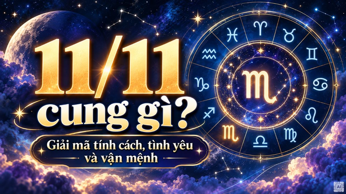 11/11 cung gì? Giải mã tính cách, tình yêu và vận mệnh