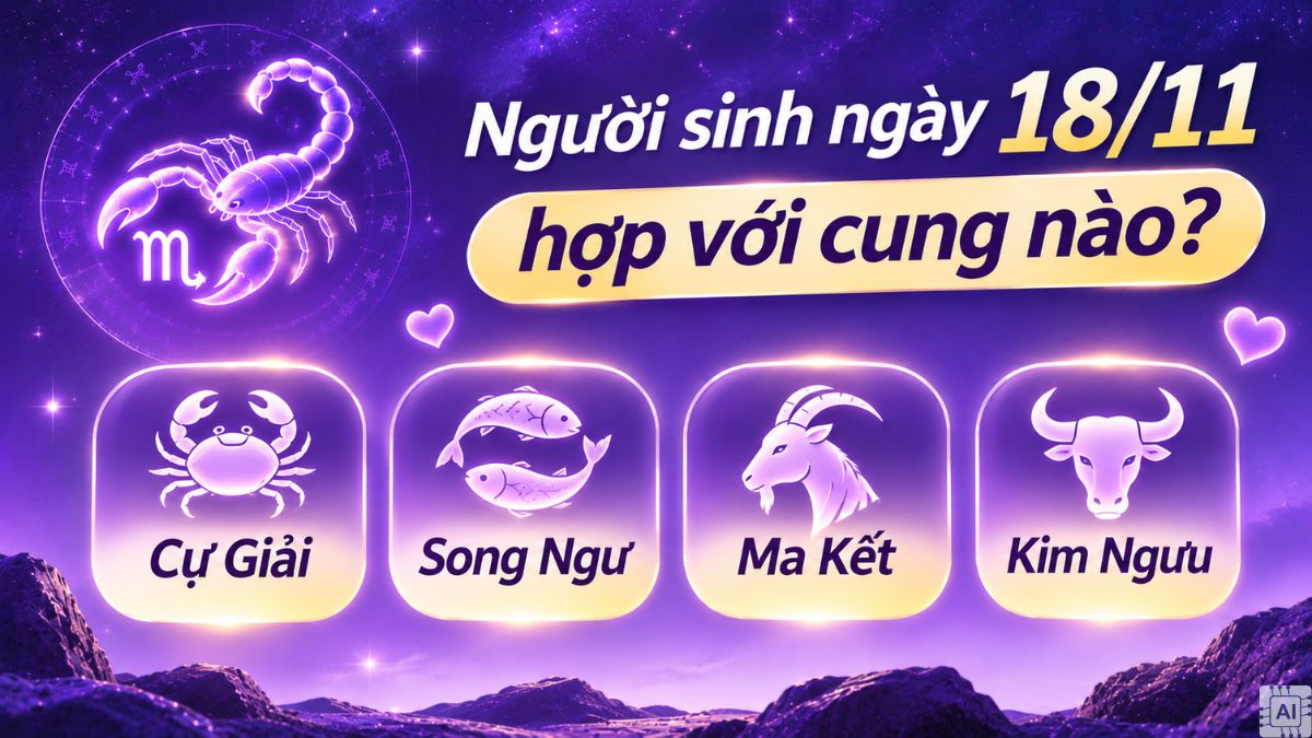 Tình yêu của người sinh ngày 18/11
