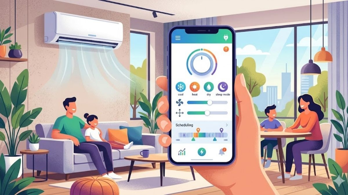 App điều khiển điều hòa theo hãng máy lạnh
