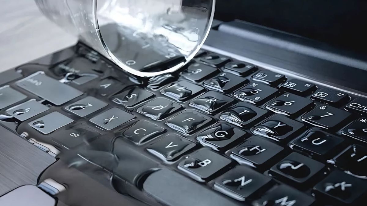 Bàn phím bị bẩn hoặc dính chất lỏng