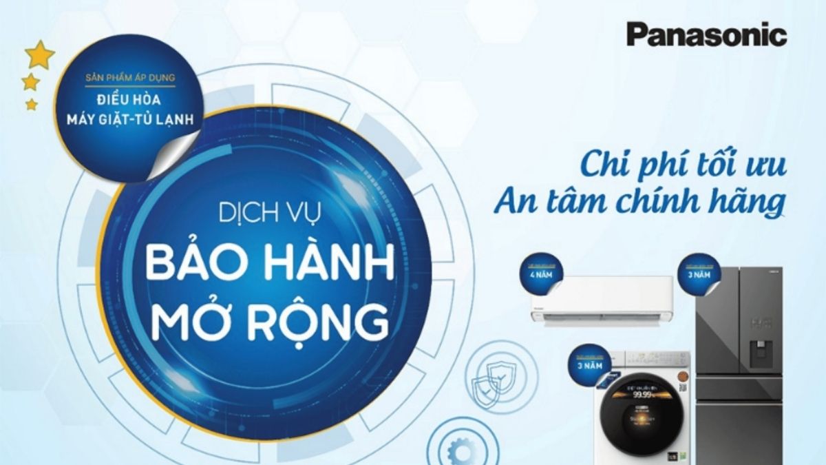 Các gói dịch vụ hỗ trợ sau mua điều hòa Panasonic