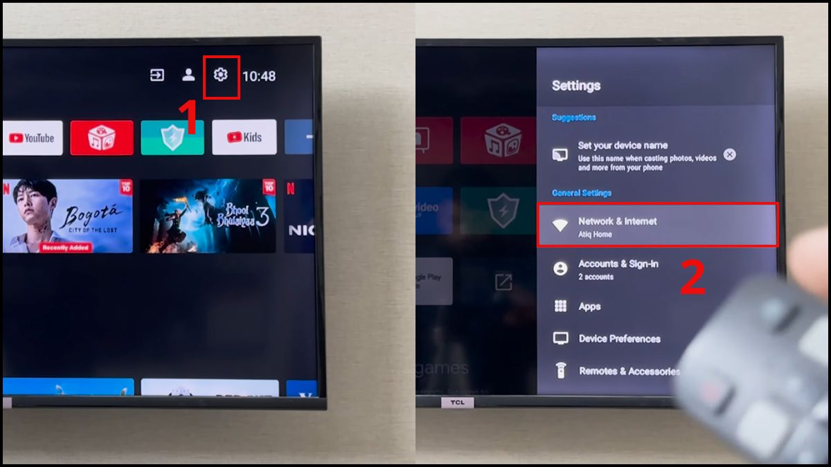 Cách đổi pass WiFi trên tivi TCL