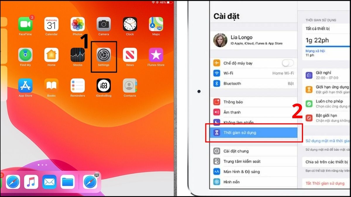 Cách mở lại ứng dụng đã bị ẩn trên iPad