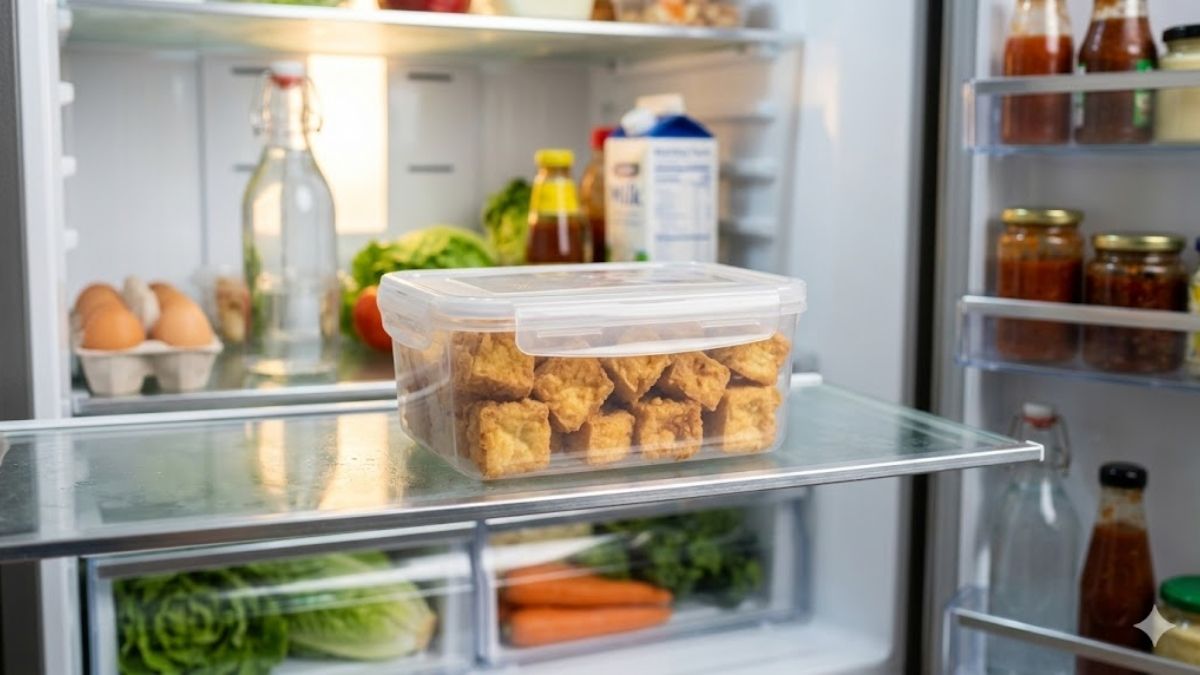 Đậu hũ chiên bảo quản được bao lâu?