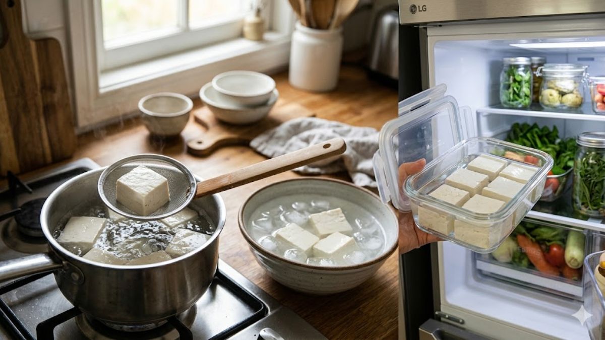 Luộc sơ trước khi bảo quản để kéo dài thời gian