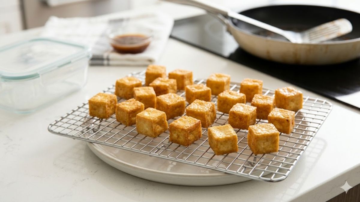 Cách bảo quản đậu hũ chiên trong tủ lạnh