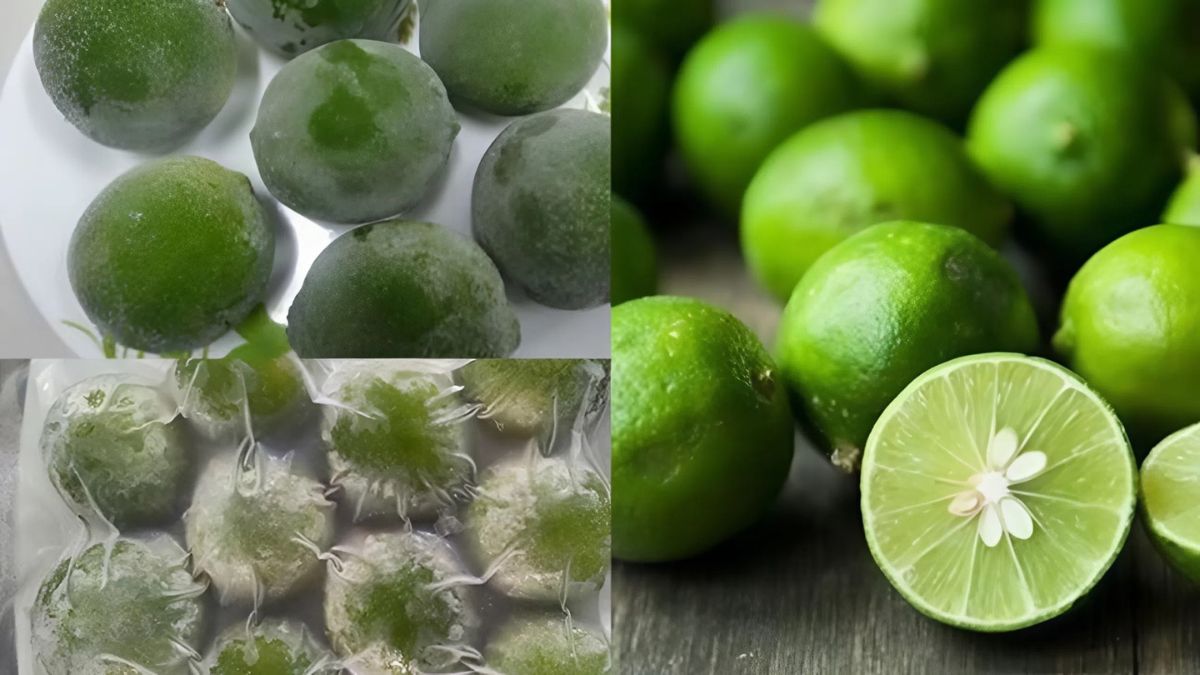 Cách rã đông chanh đúng cách để giữ hương vị