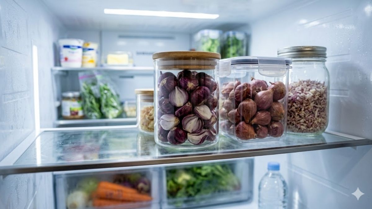 Có nên bảo quản hành khô trong tủ lạnh không?