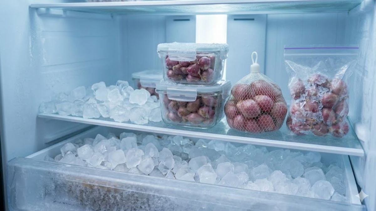 Thời gian sử dụng hành sau khi đông lạnh