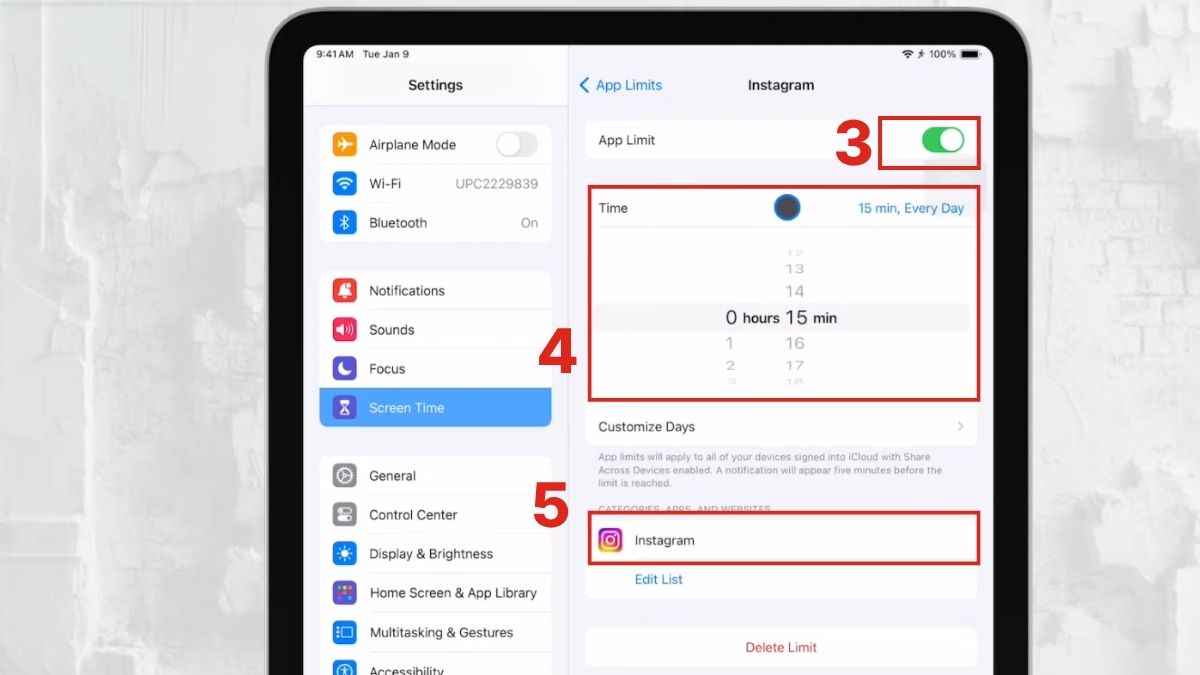 Cách bảo quản iPad khi cho trẻ em sử dụng bước 2