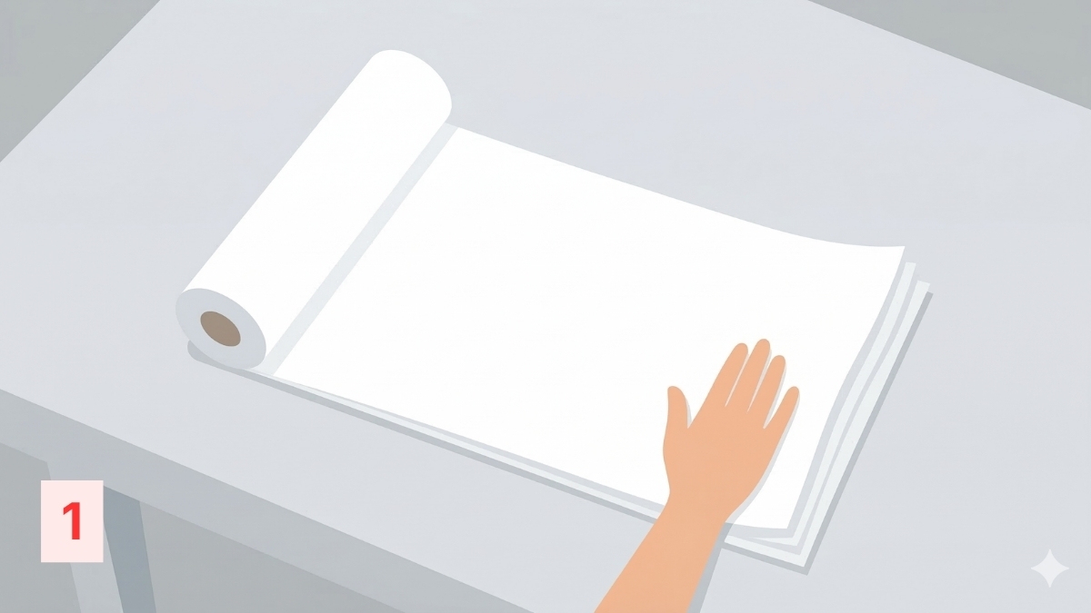 Hướng dẫn quấn rau đúng cách