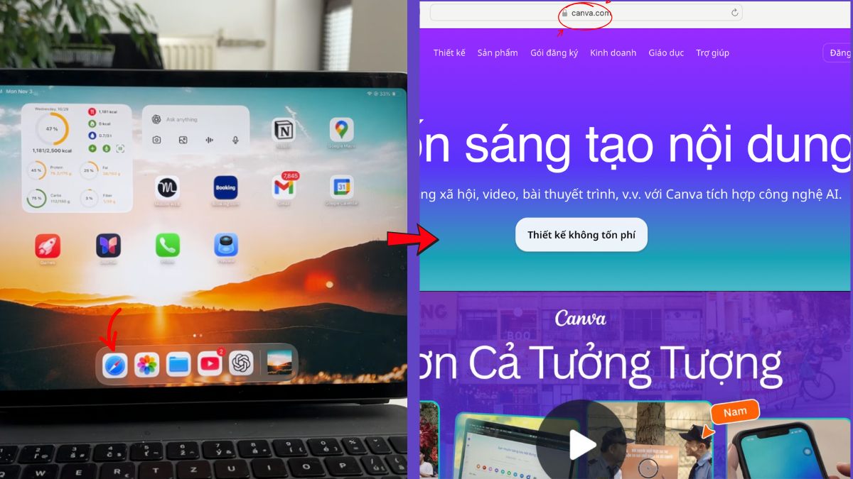 Bật JavaScript trên Chrome và Firefox cho iPad bước 4