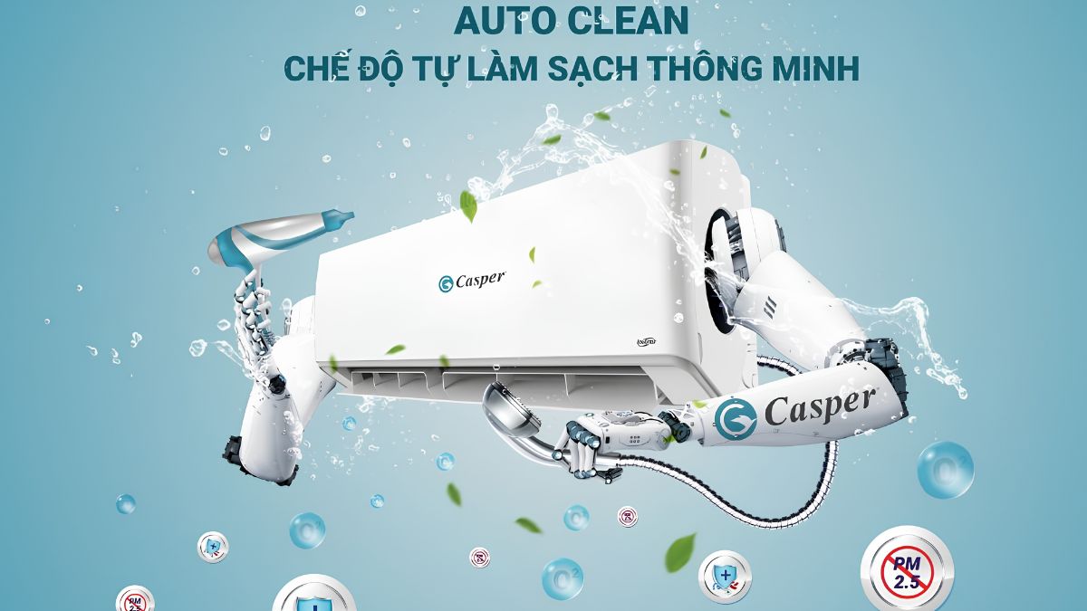  Cách bật chế độ ngủ SLEEP và chế độ tự vệ sinh