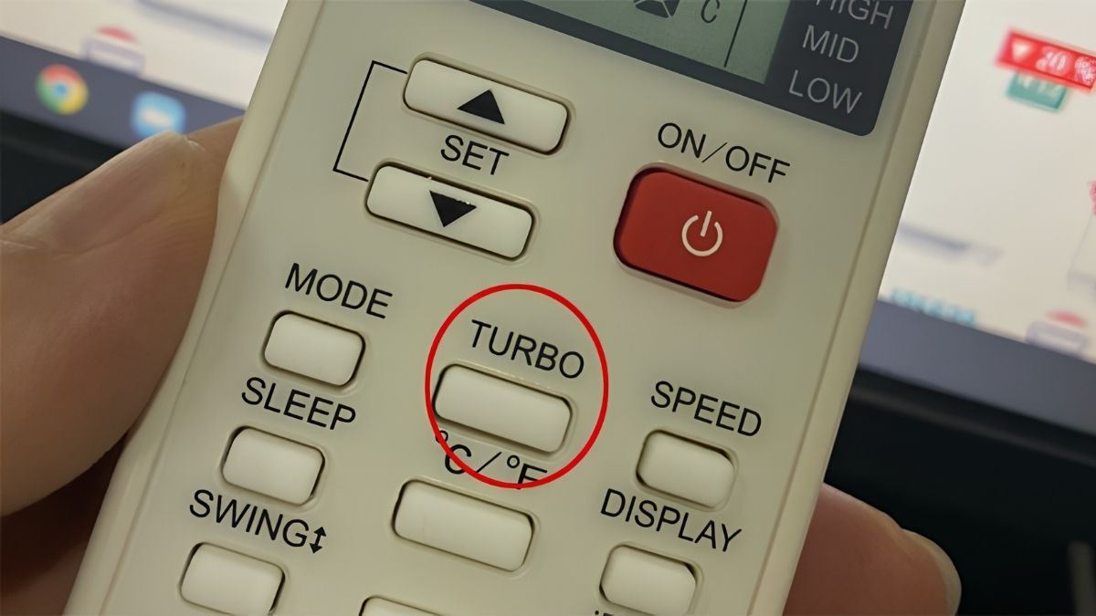Cách bật chế độ làm lạnh nhanh TURBO