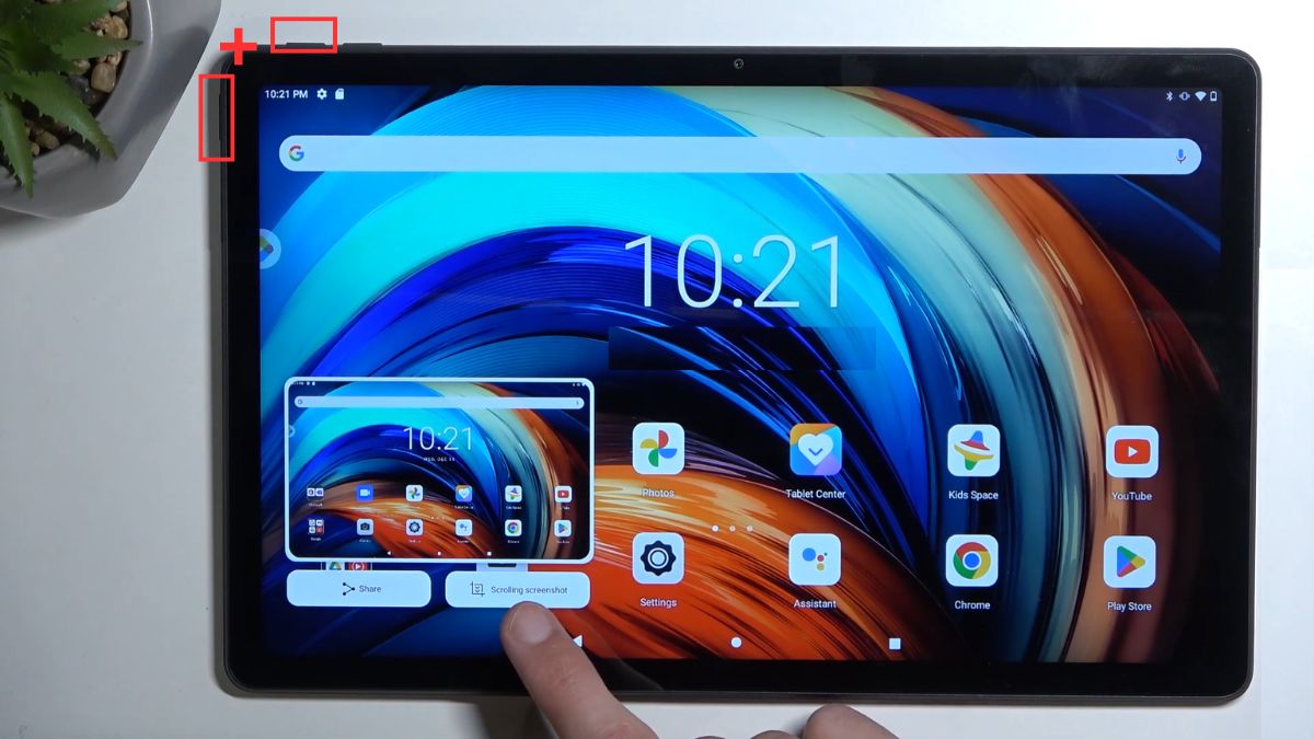 Cách chụp màn hình máy tính bảng Lenovo