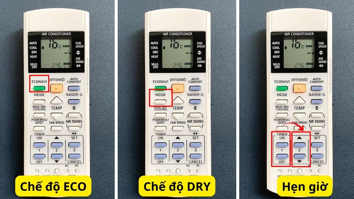 Cách sử dụng điều hòa tiết kiệm điện Panasonic