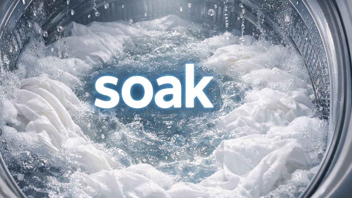 Soak - ngâm nước xả