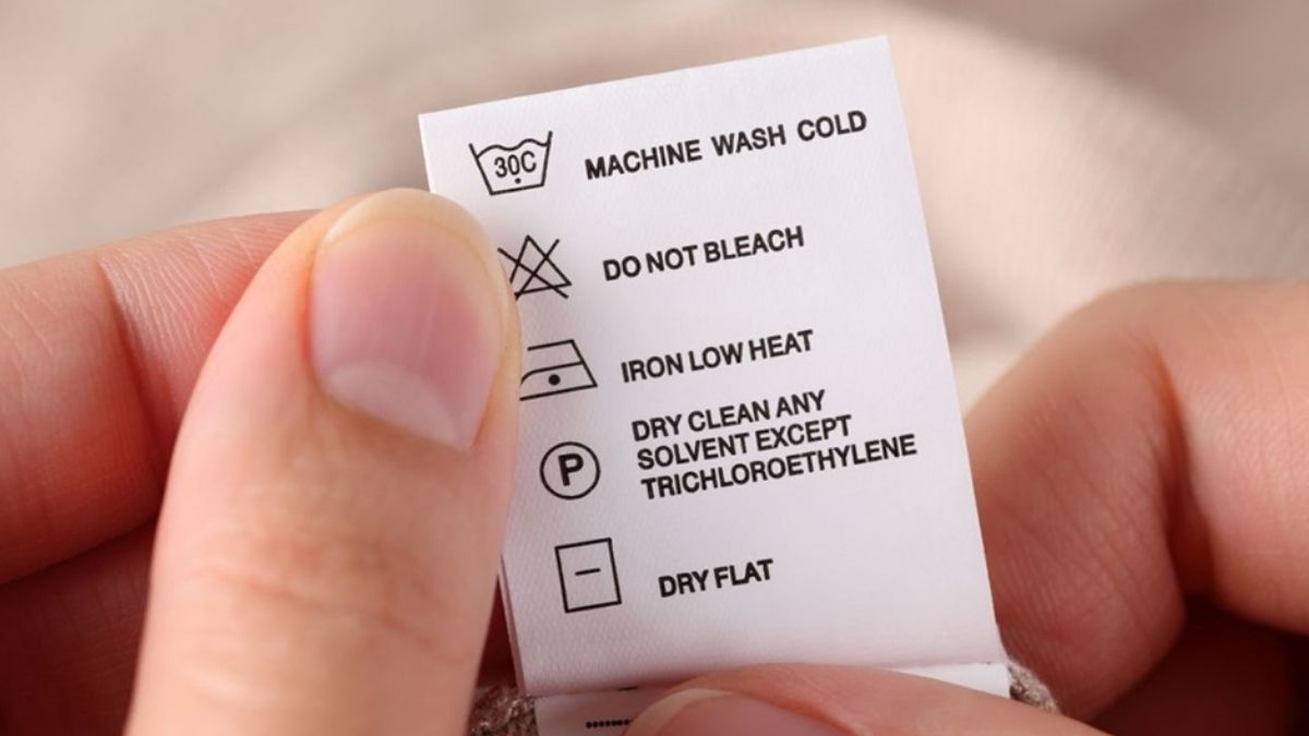 Cách đọc nhãn giặt trên áo phao trước khi giặt