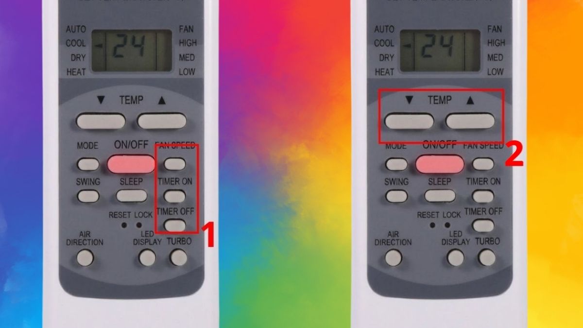Cách hủy hẹn giờ trên remote MMC2