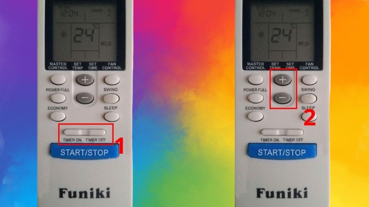 Cách hủy hẹn giờ trên remote R32