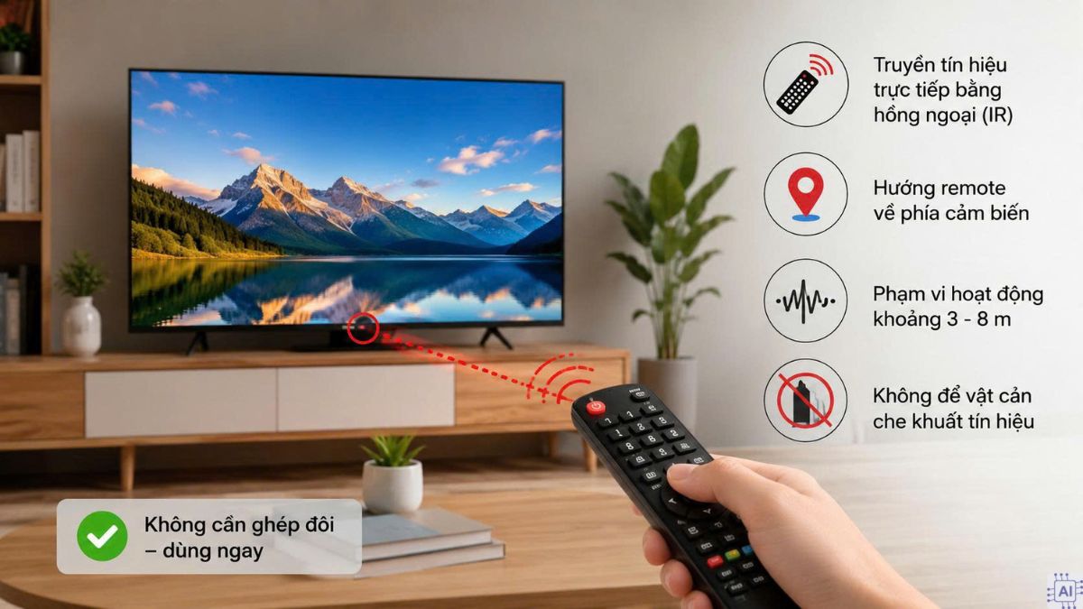 Các phương thức kết nối điều khiển tivi Xiaomi 