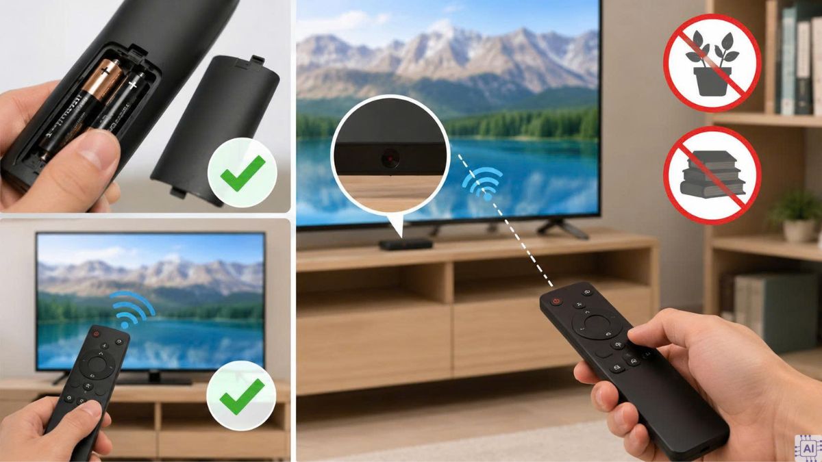Tivi Xiaomi không nhận điều khiển?