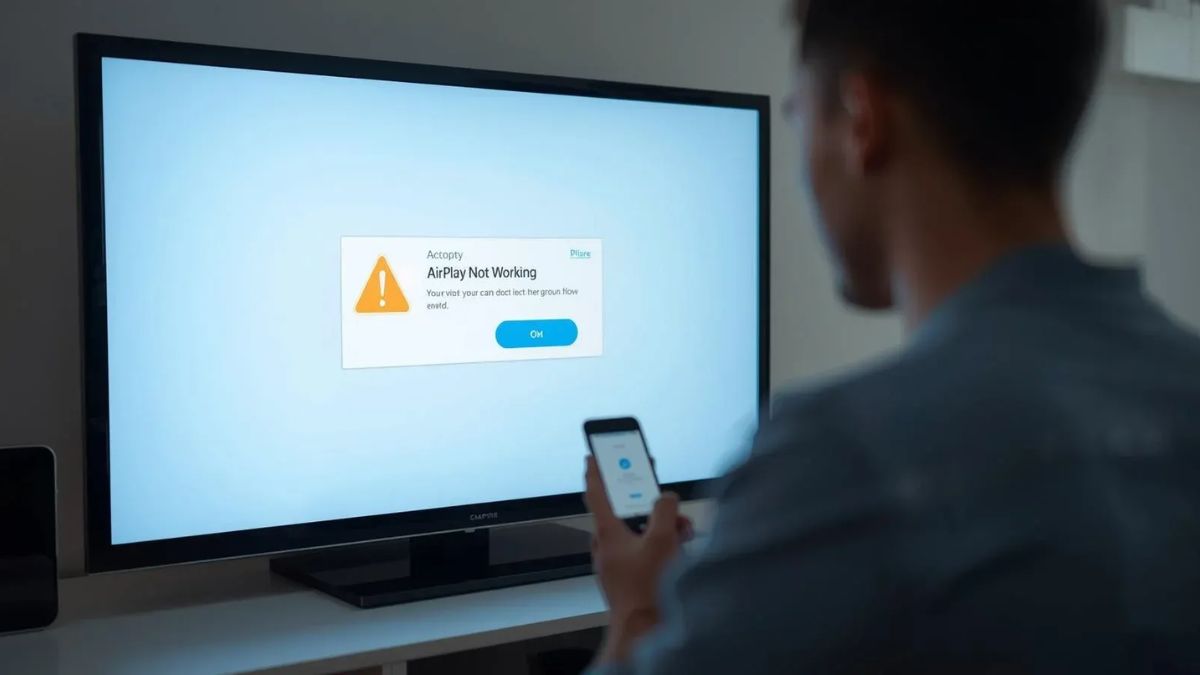 Không tìm thấy thiết bị khi cast