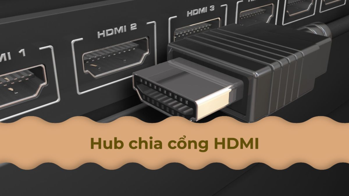 Cắm cáp HDMI từ các cổng Output 