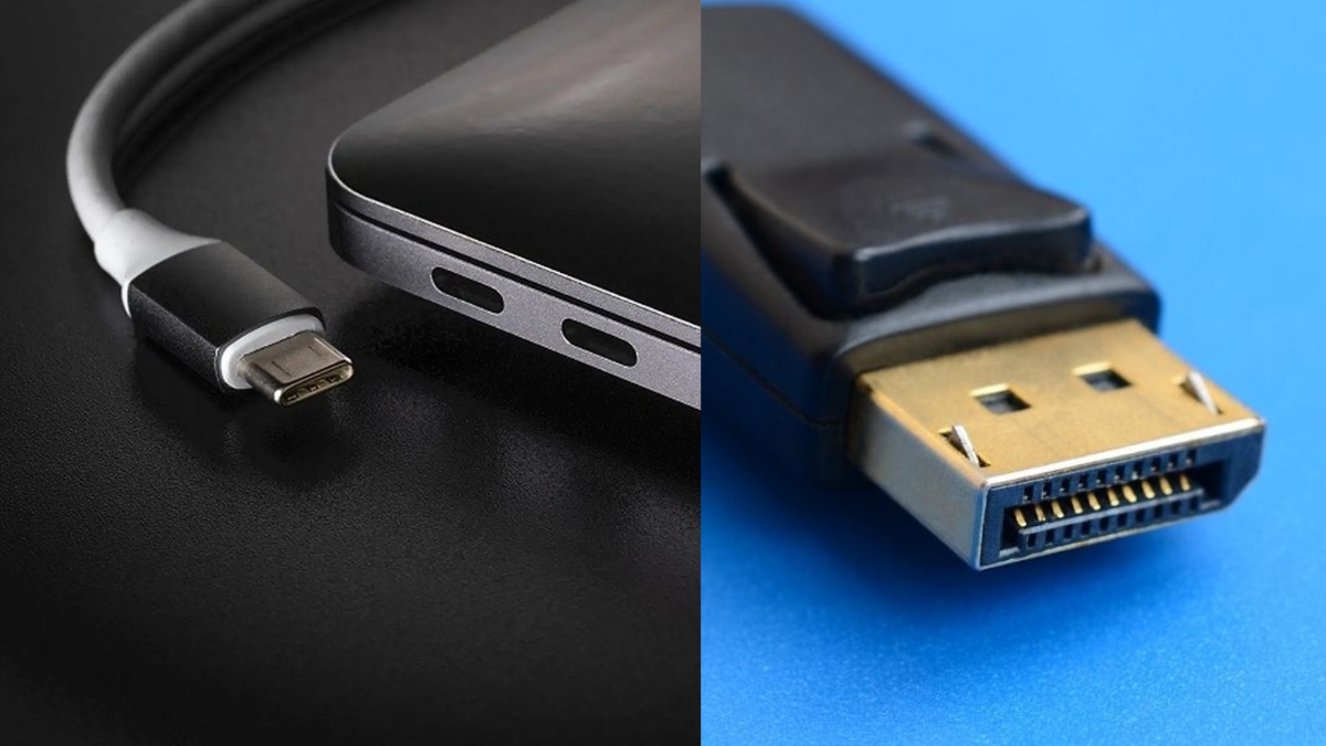 Kết nối máy chiếu qua USB-C hoặc DisplayPort