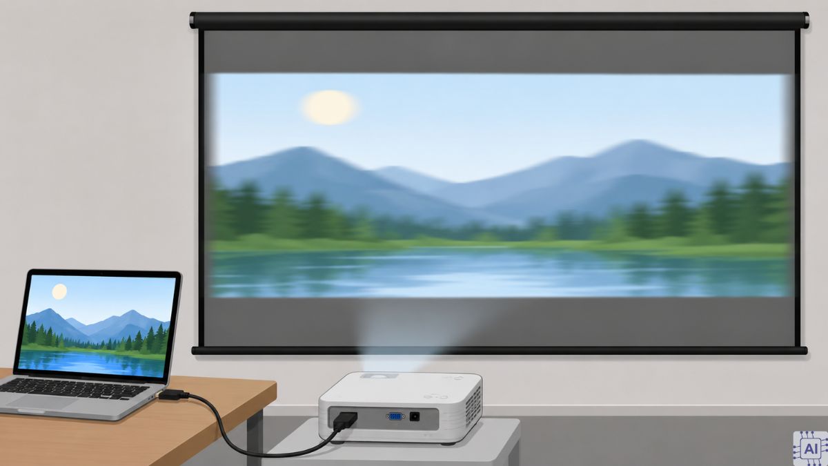 Xử lý khi kết nối máy tính với máy chiếu không lên hình